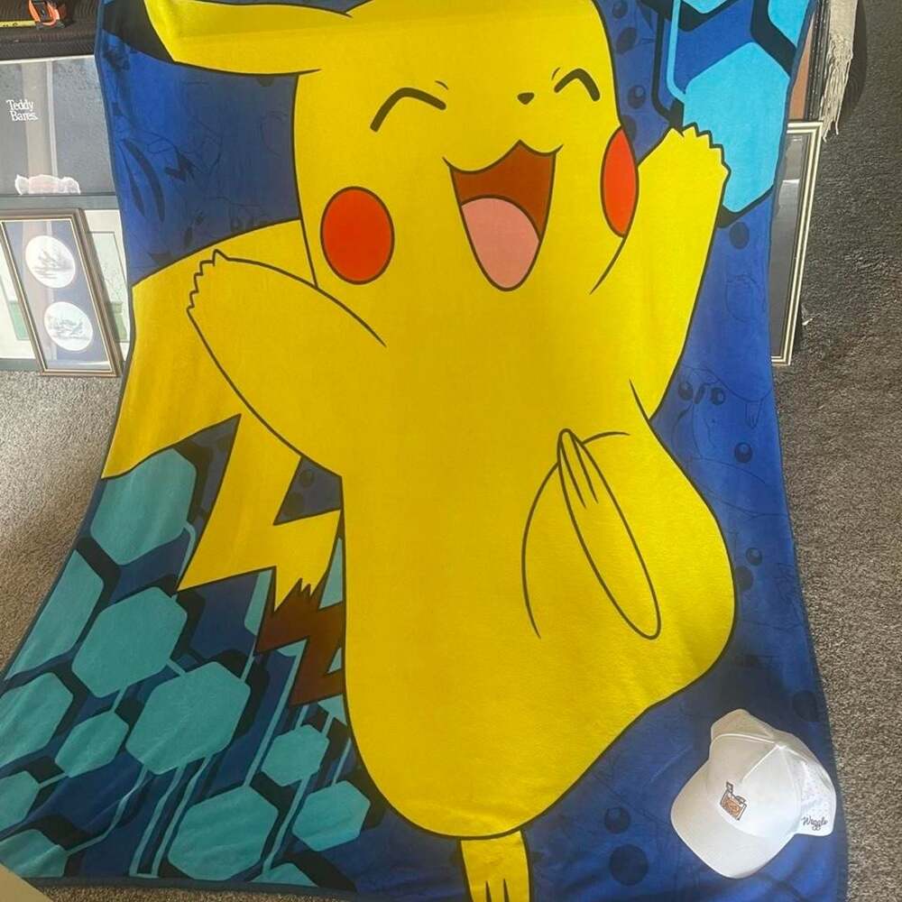The Northwest Company Pokemon Pikachu Fleece Throw Blanket 2016